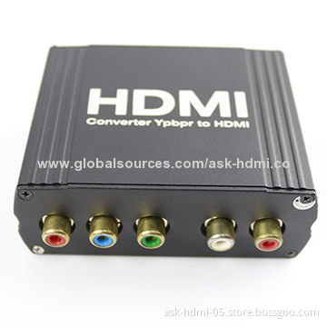 YUV/YPbPr/YCbCr+ SPDIF (Optical + Coax) Input Signal HDMI Convert, Easy Install and Operate